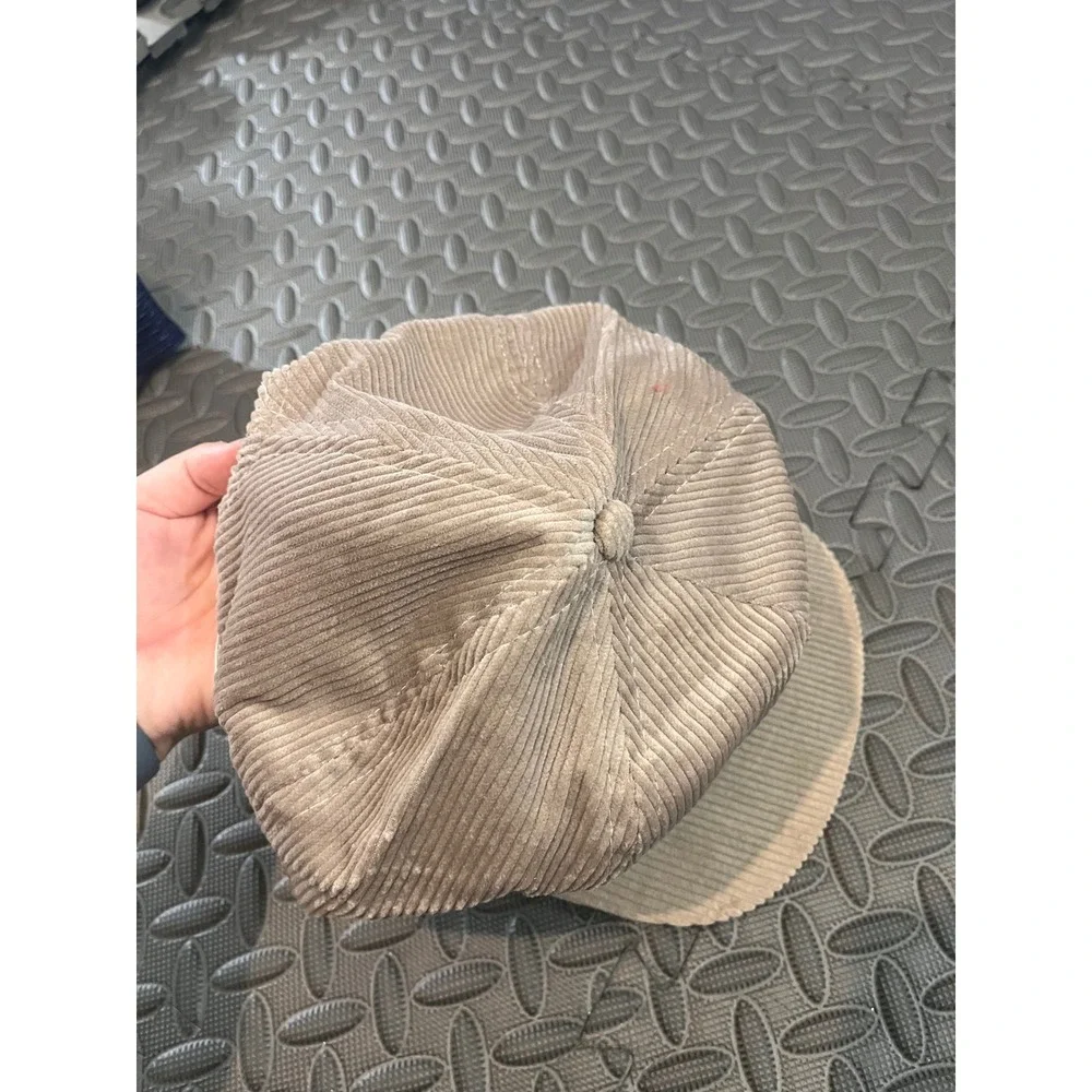 Imperial Headwear Westmoreland Hat Mens OS Tan Corduroy Rope Vintage Made in USA